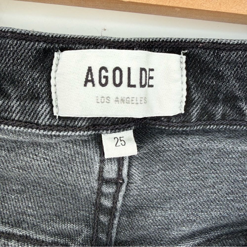 AGOLDE |  High Rise Black Jeans - Picture 6 of 10